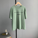 Sherhure 2020  Short Sleeve Women Summer T Shirts O-Neck Letter Print Women Casual T Shirts Tops For Women Blusa