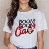 La Casa De Papel Summer 2020 Money Vogue Heist Tshirt The House of Paper T Shirt Casual Dali Mask Woman Tshirt Female Tops