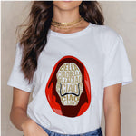 La Casa De Papel Summer 2020 Money Vogue Heist Tshirt The House of Paper T Shirt Casual Dali Mask Woman Tshirt Female Tops