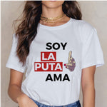 La Casa De Papel Summer 2020 Money Vogue Heist Tshirt The House of Paper T Shirt Casual Dali Mask Woman Tshirt Female Tops