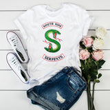 2020 New Women Heartbeat Print Tops Short Sleeve Clothes Harajuku Kawaii O-Neck Streetwear Ladies Graphic Summer Female T-shirt
