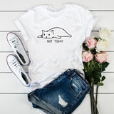2020 New Women Heartbeat Print Tops Short Sleeve Clothes Harajuku Kawaii O-Neck Streetwear Ladies Graphic Summer Female T-shirt