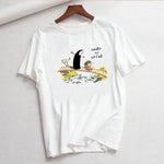 Luslos A Voyage of Chihiro Women T Shirt Short Sleeve White Tshirt Female T-shirt Harajuku Streetwear T-shirts camisetas mujer