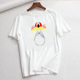Luslos A Voyage of Chihiro Women T Shirt Short Sleeve White Tshirt Female T-shirt Harajuku Streetwear T-shirts camisetas mujer